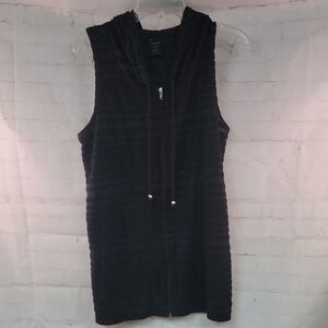 Catalina Black Polyester Garment